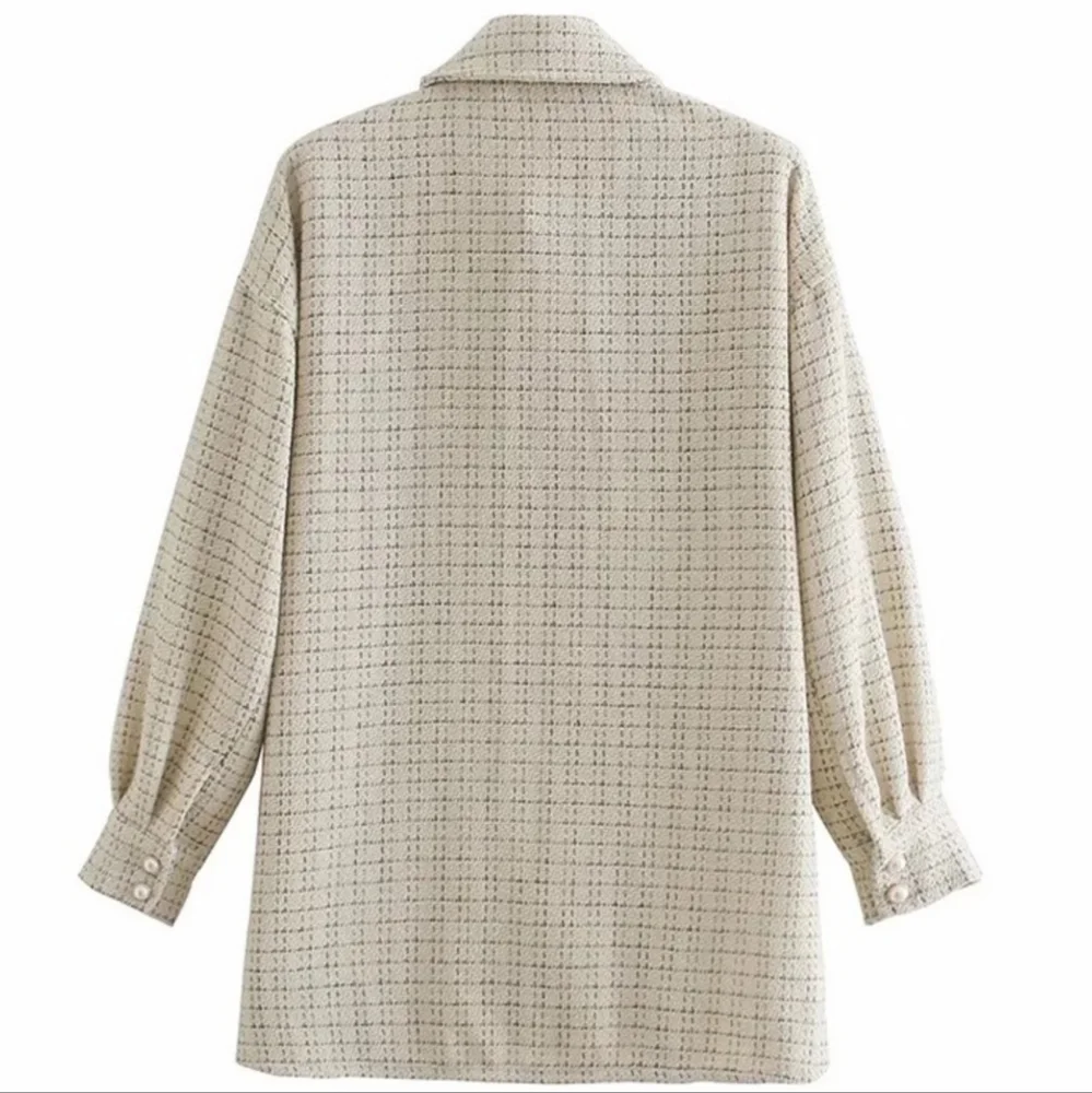 Tweed Designer Inspired Jacket Top - Picture 5 of 7